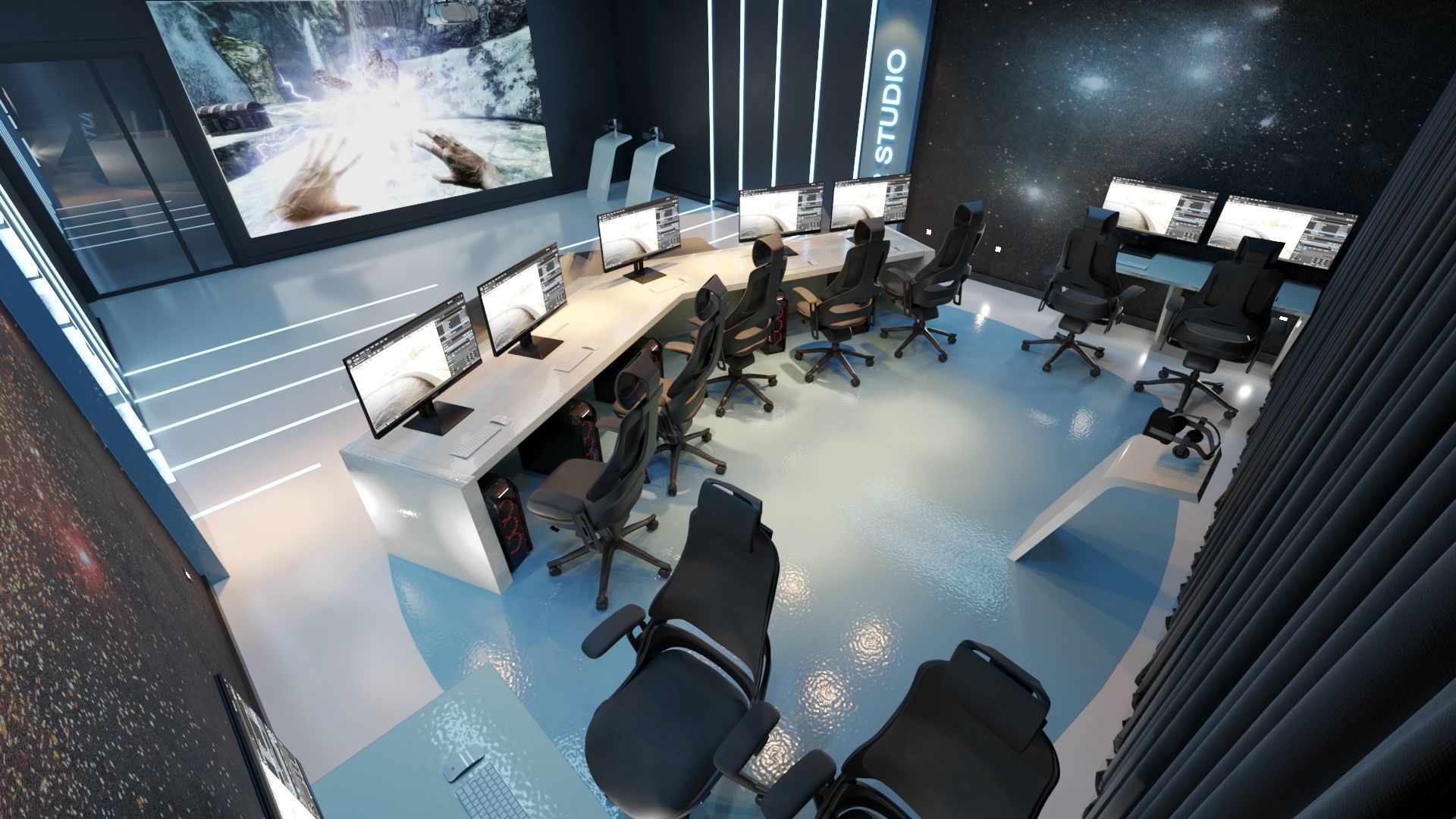 VR STUDIO 3D model_3