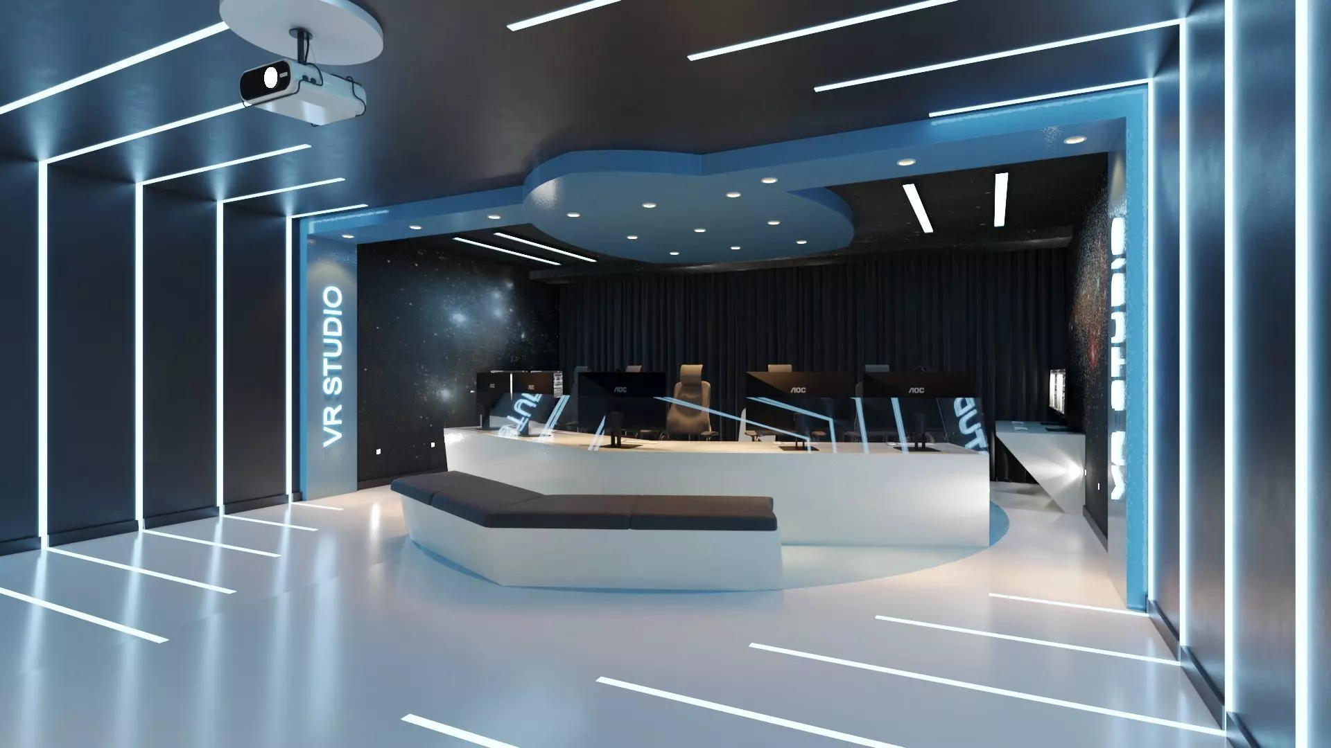 VR STUDIO 3D model_0