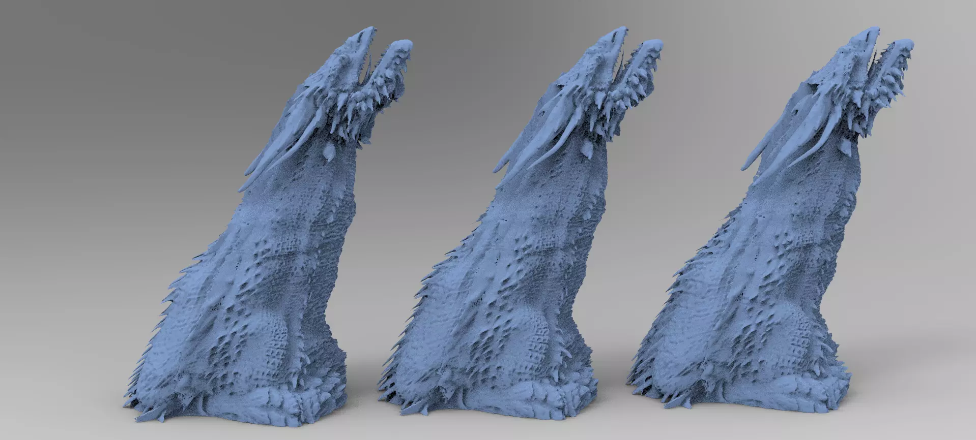Dragon Stone Ruin Rock 2 3 3D model