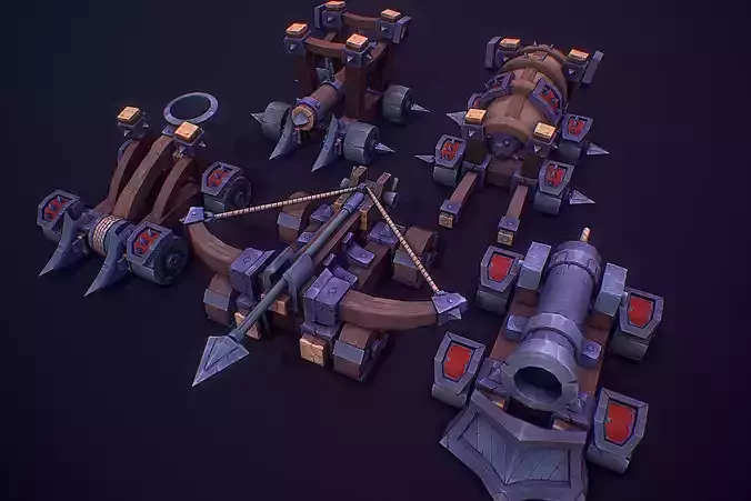 Stylized War Machines