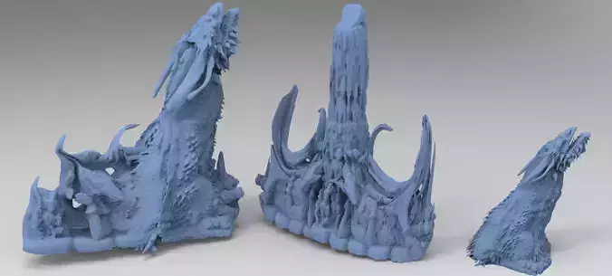 Dragon Stone Ruin Rock Collection 1 