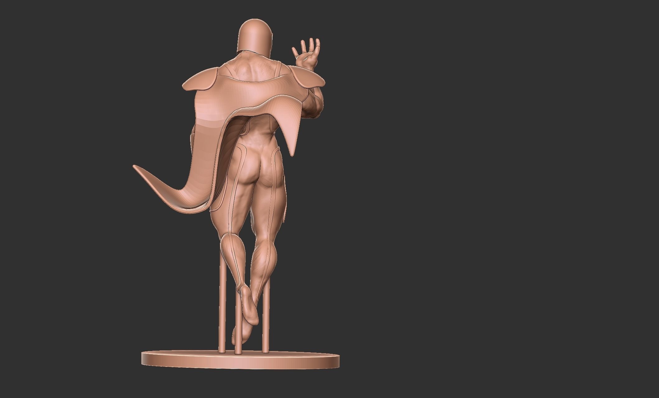 Magneto Printable concept in STL obj and FBX formats 3D print model_6