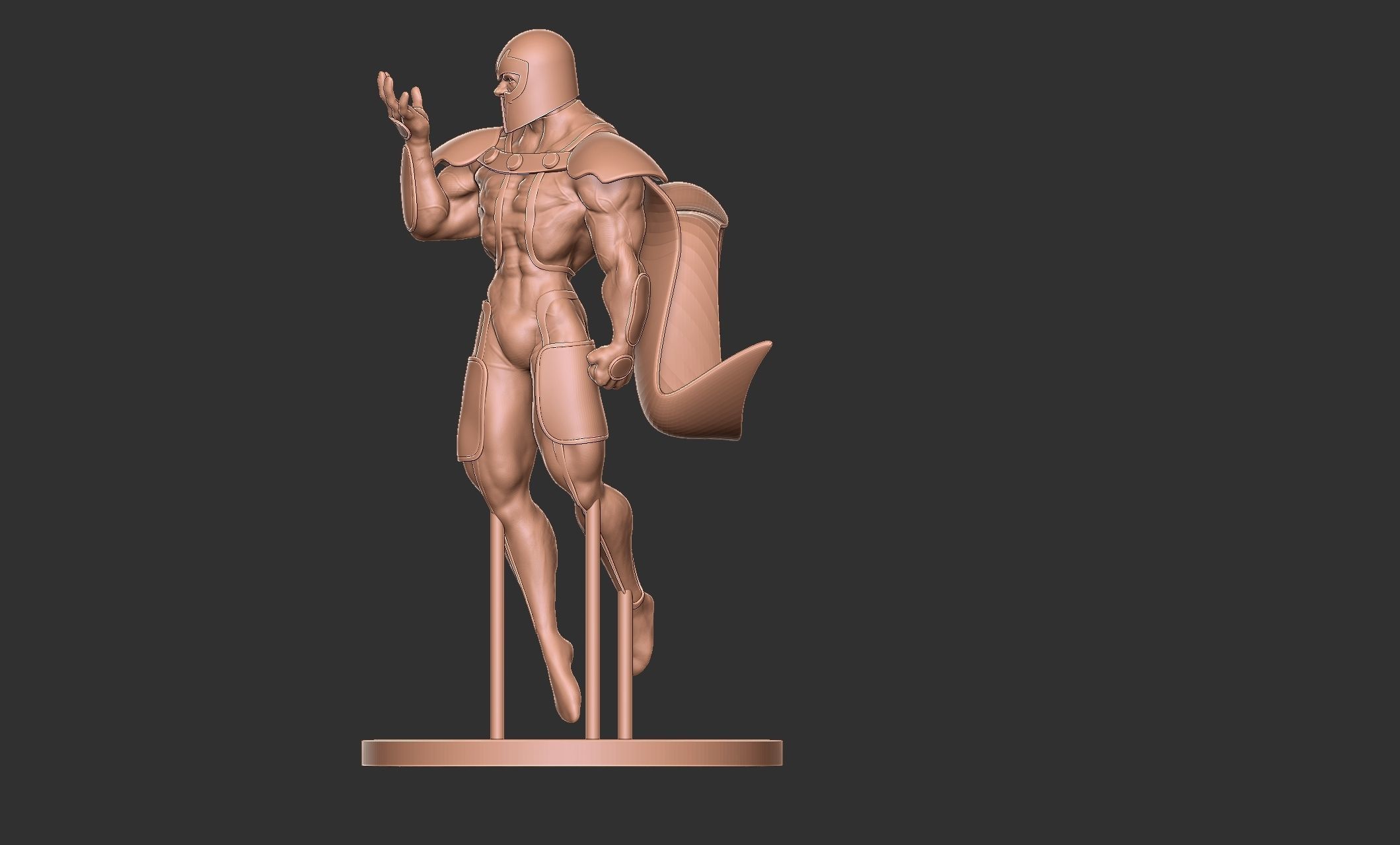 Magneto Printable concept in STL obj and FBX formats 3D print model_10