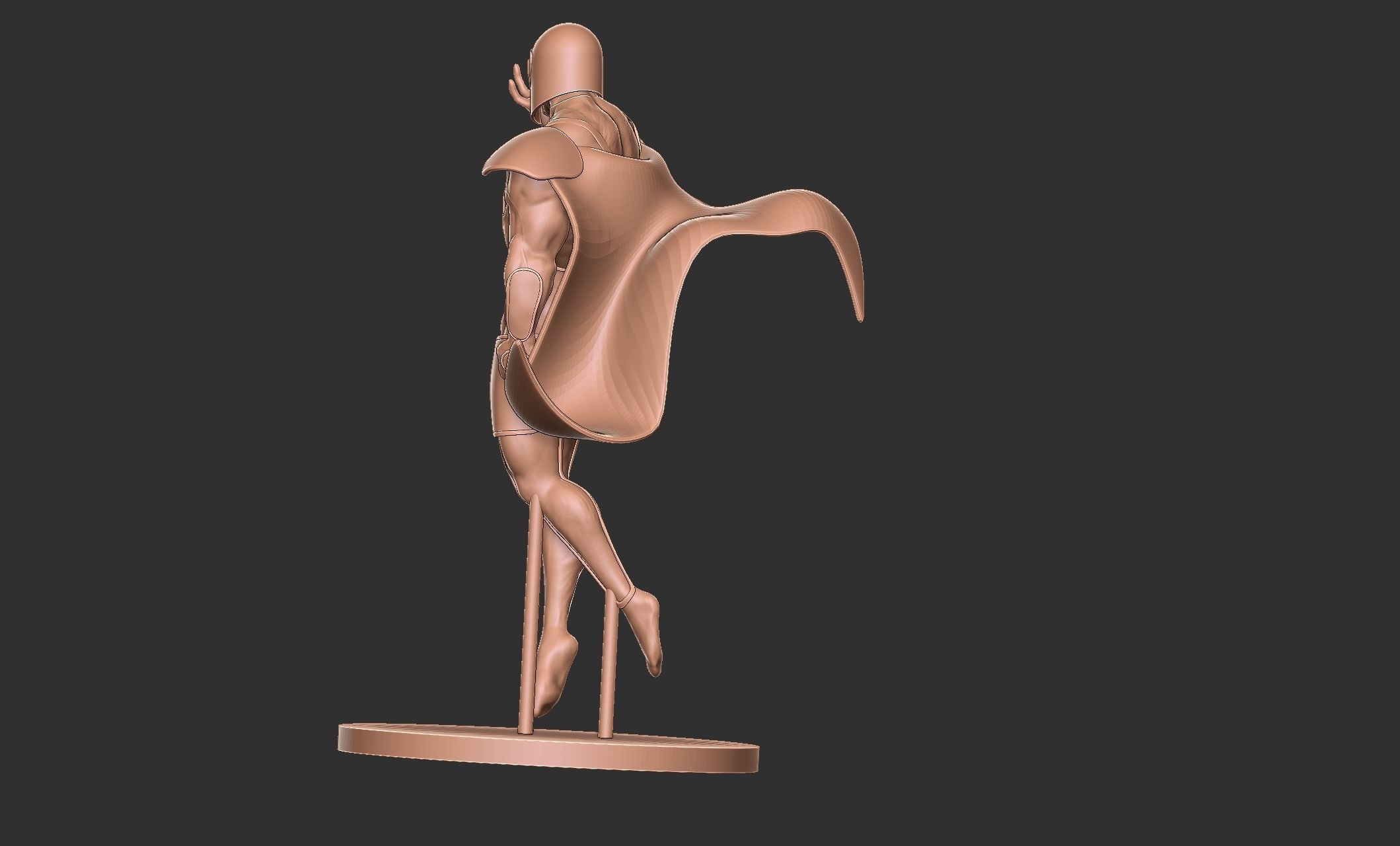 Magneto Printable concept in STL obj and FBX formats 3D print model_8