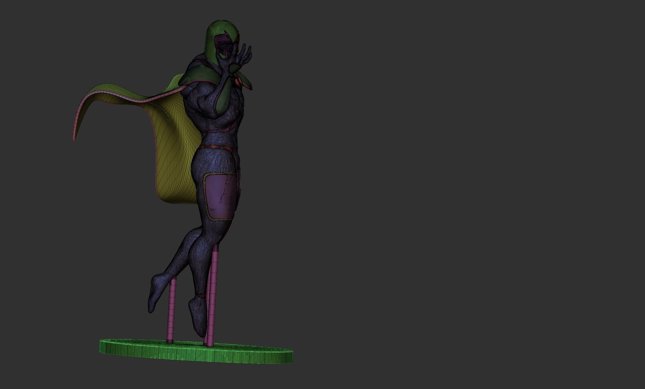 Magneto Printable concept in STL obj and FBX formats 3D print model_30