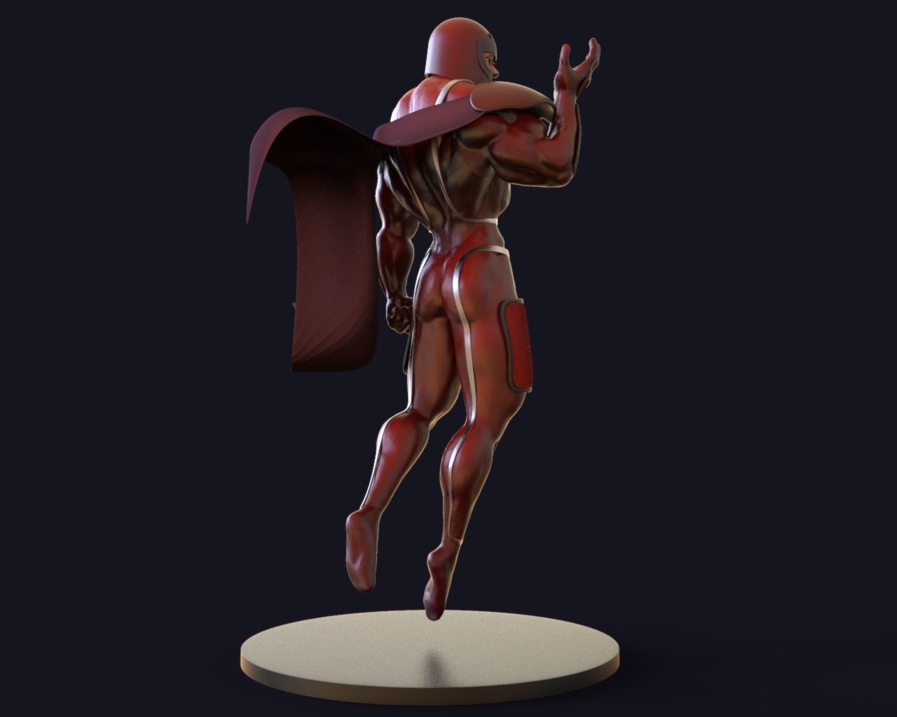 Magneto Printable concept in STL obj and FBX formats 3D print model_3