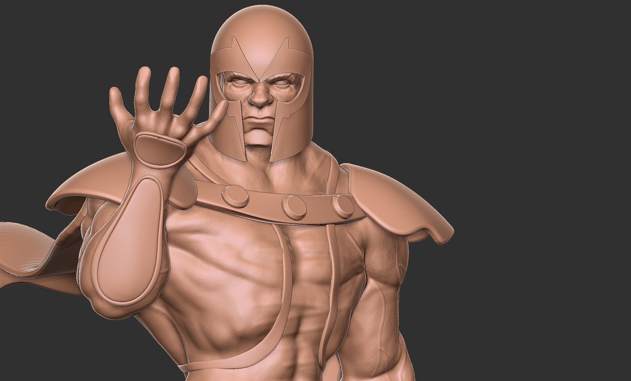 Magneto Printable concept in STL obj and FBX formats 3D print model_24