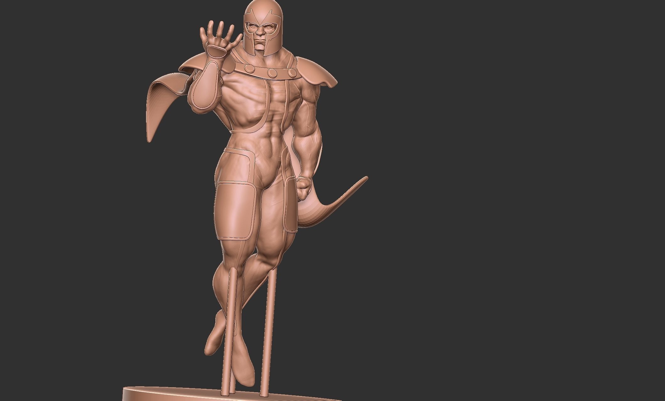 Magneto Printable concept in STL obj and FBX formats 3D print model_21
