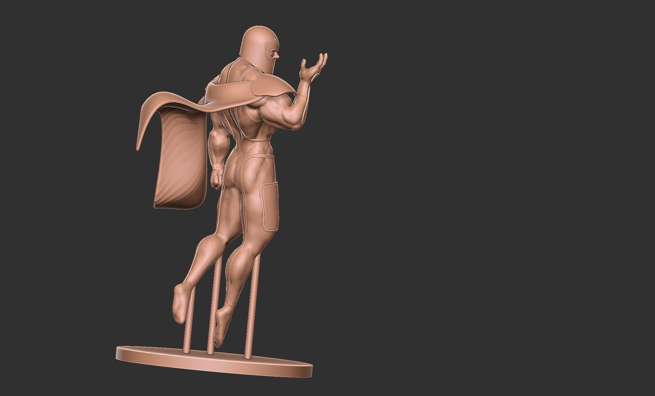 Magneto Printable concept in STL obj and FBX formats 3D print model_32