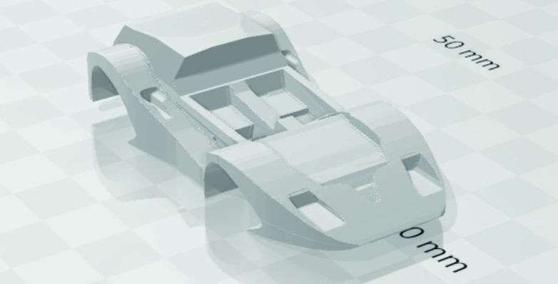Roadie car with body 3D print model_2