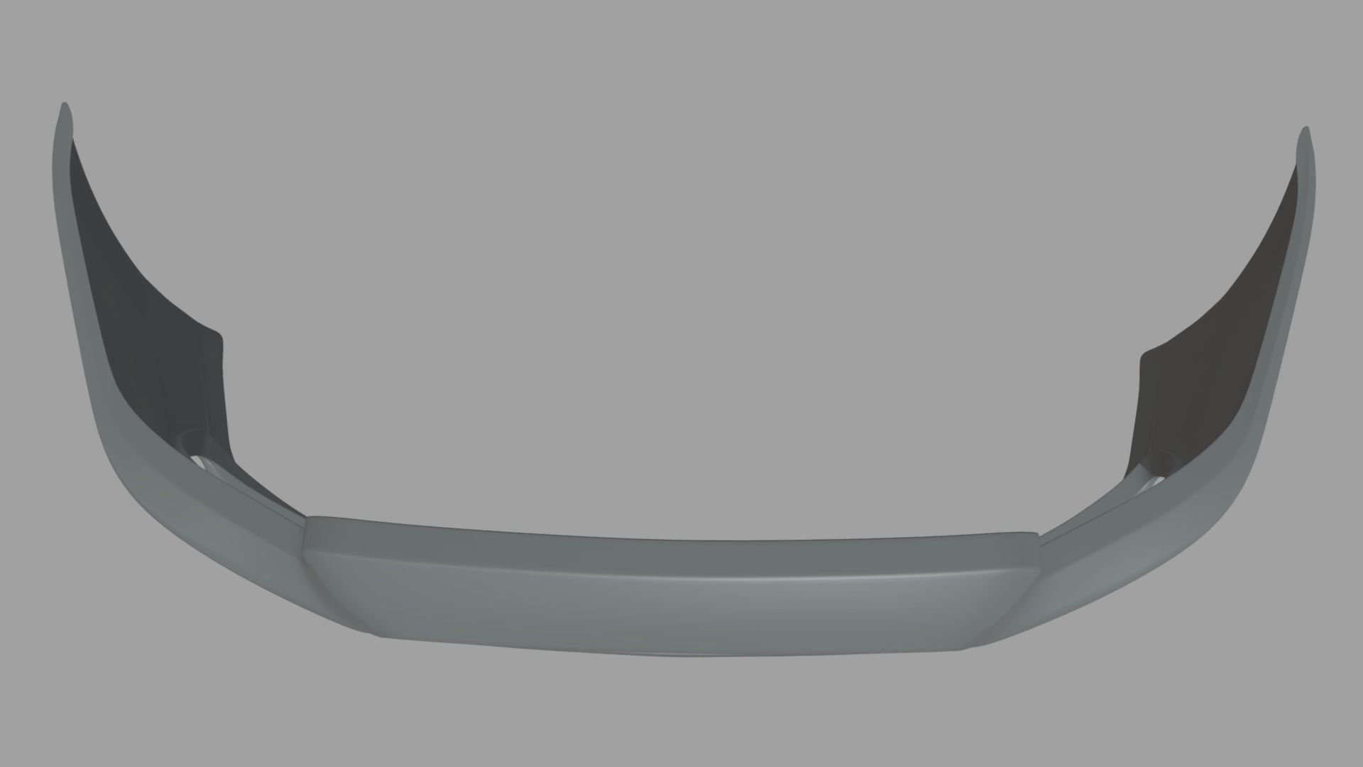 Front Bumper Mitsubishi Lancer Evolution Low-poly 3D model_4