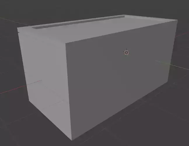 Box blender model 3D model