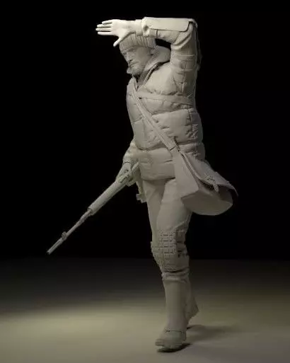 SOLDIER WICH GUNS 3D print model_0