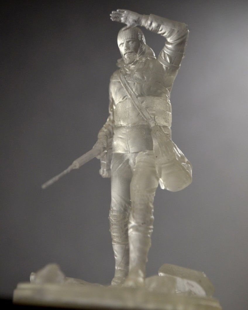 SOLDIER WICH GUNS 3D print model_3