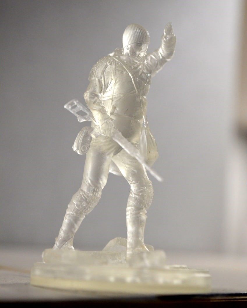 SOLDIER WICH GUNS 3D print model_4