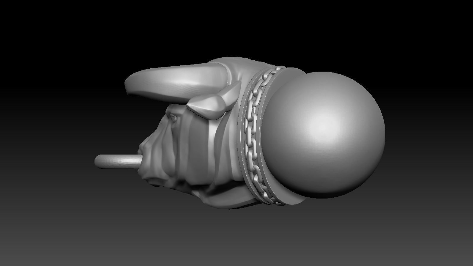 Pendant Taurus 3D print model_16