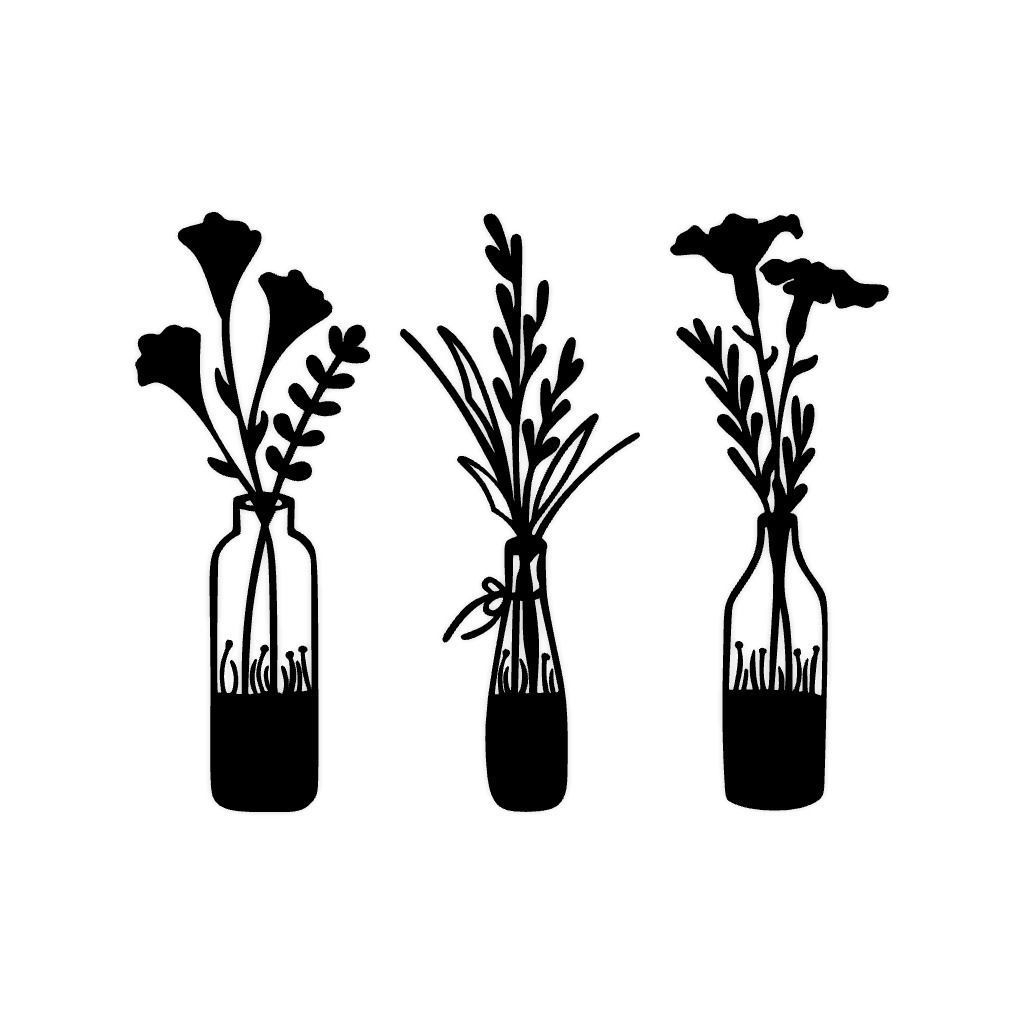 Flowers Wall Art 3D print model_2