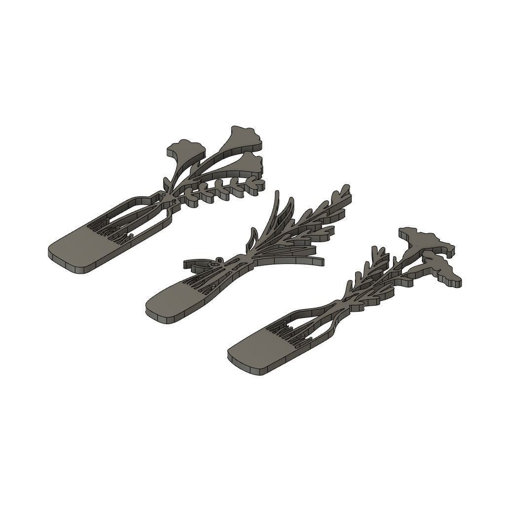 Flowers Wall Art 3D print model_1