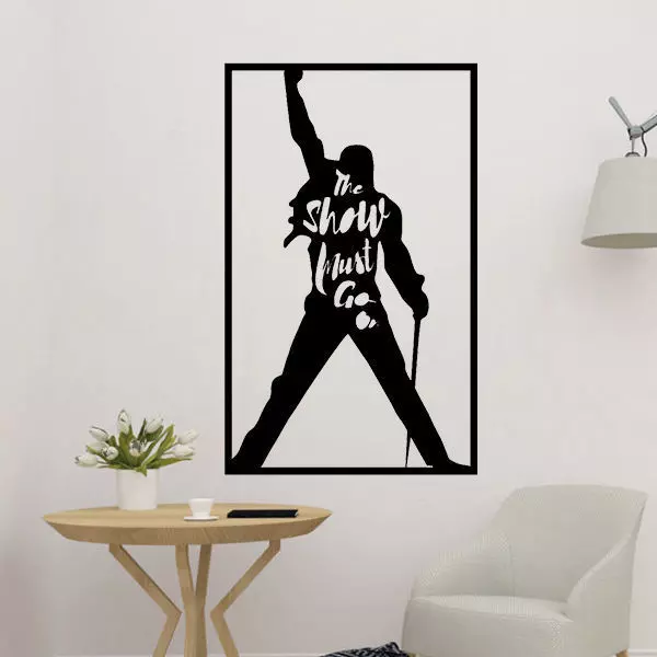 Singer Panel Wall Decor 3D print model