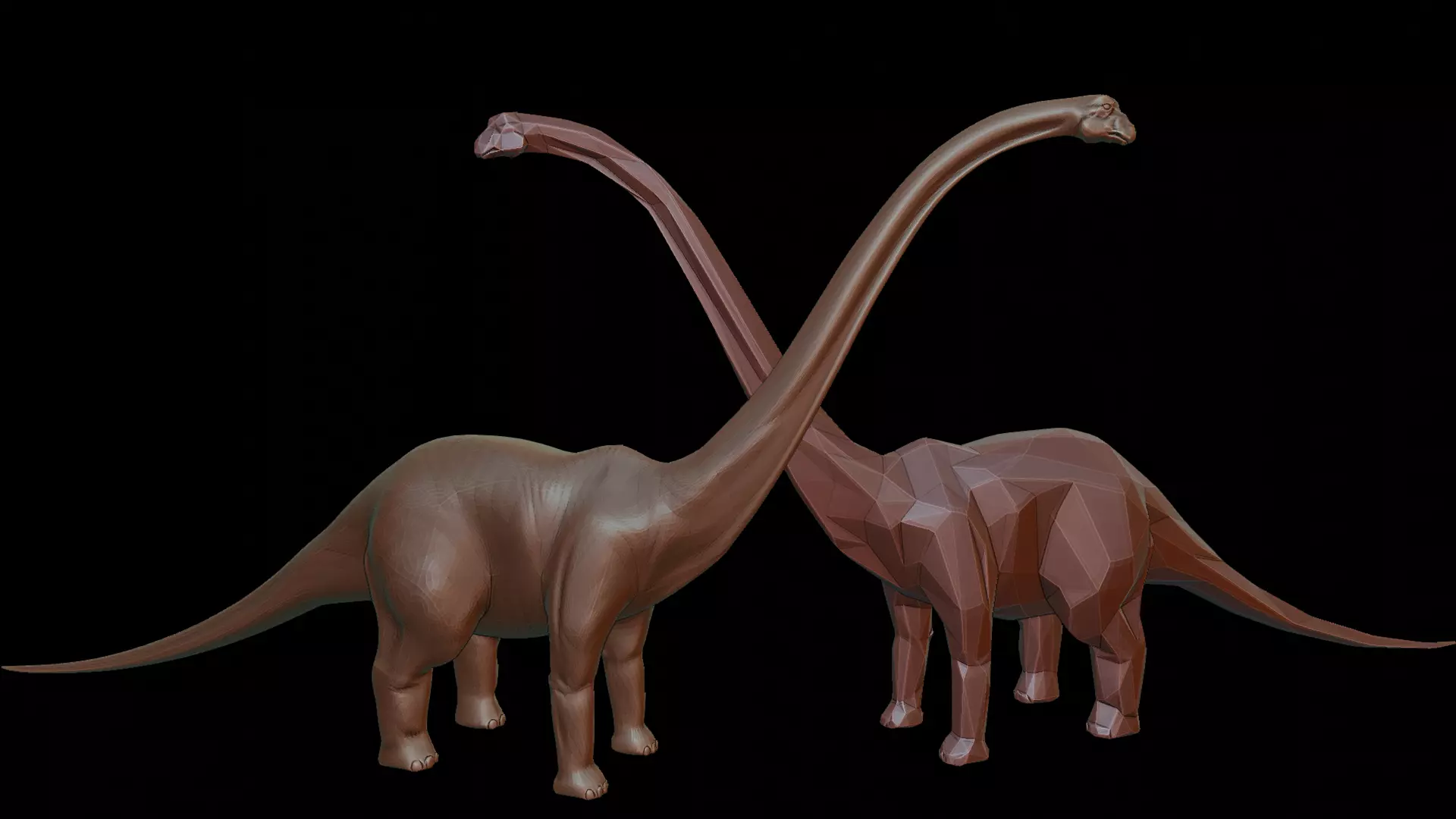 Diplodocus Miniature 3D print model