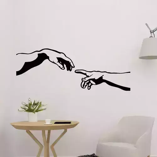 Two Hands Wall Art