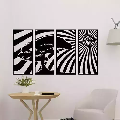 Tree Wall Decor 3D print model