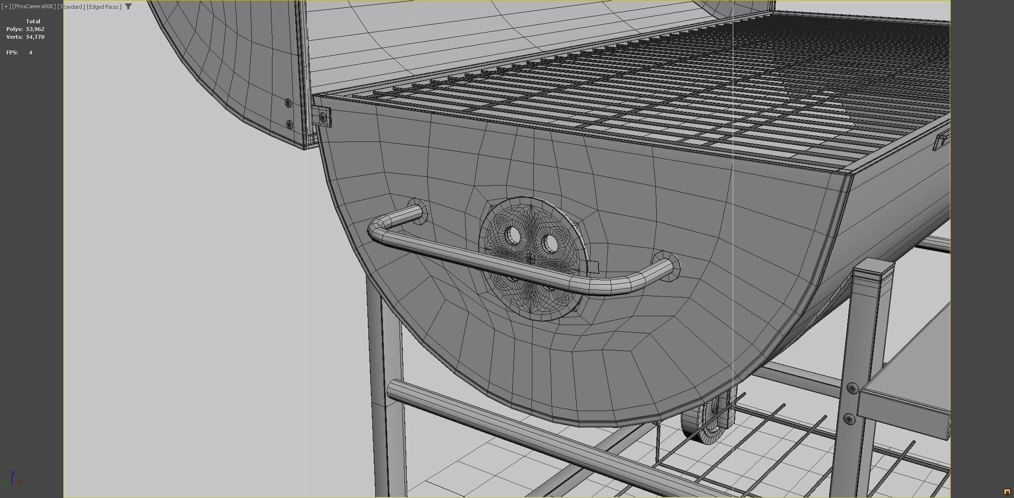 BBQ Grill 3D model_13