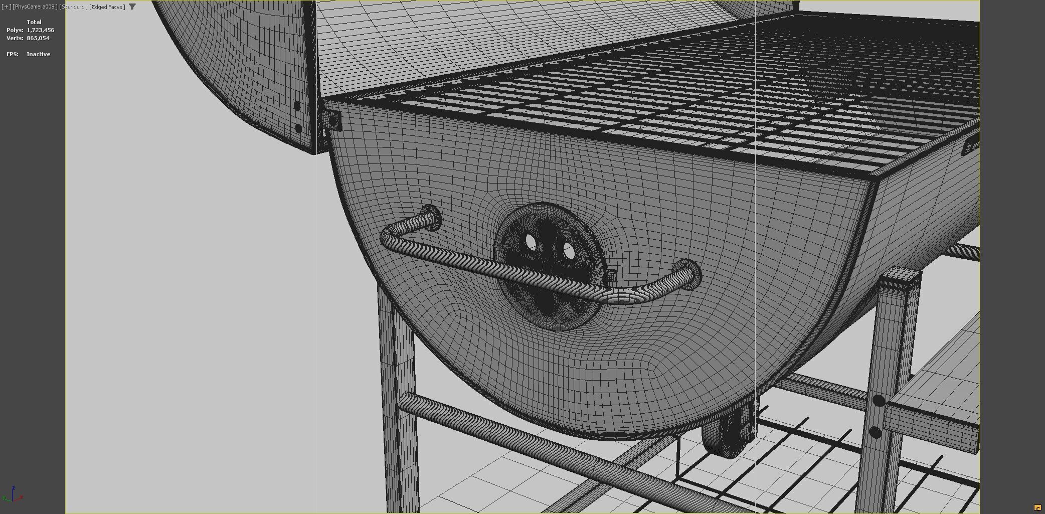 BBQ Grill 3D model_14