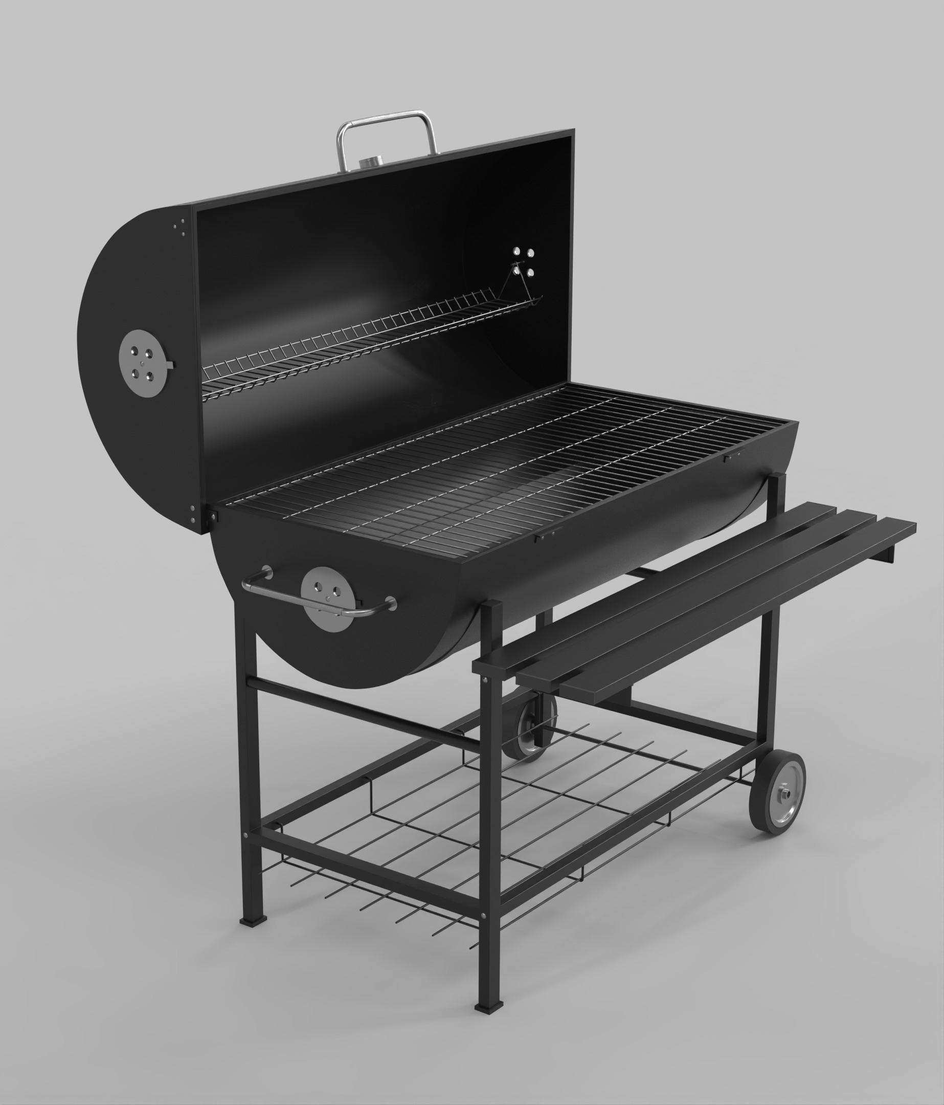 BBQ Grill 3D model_0