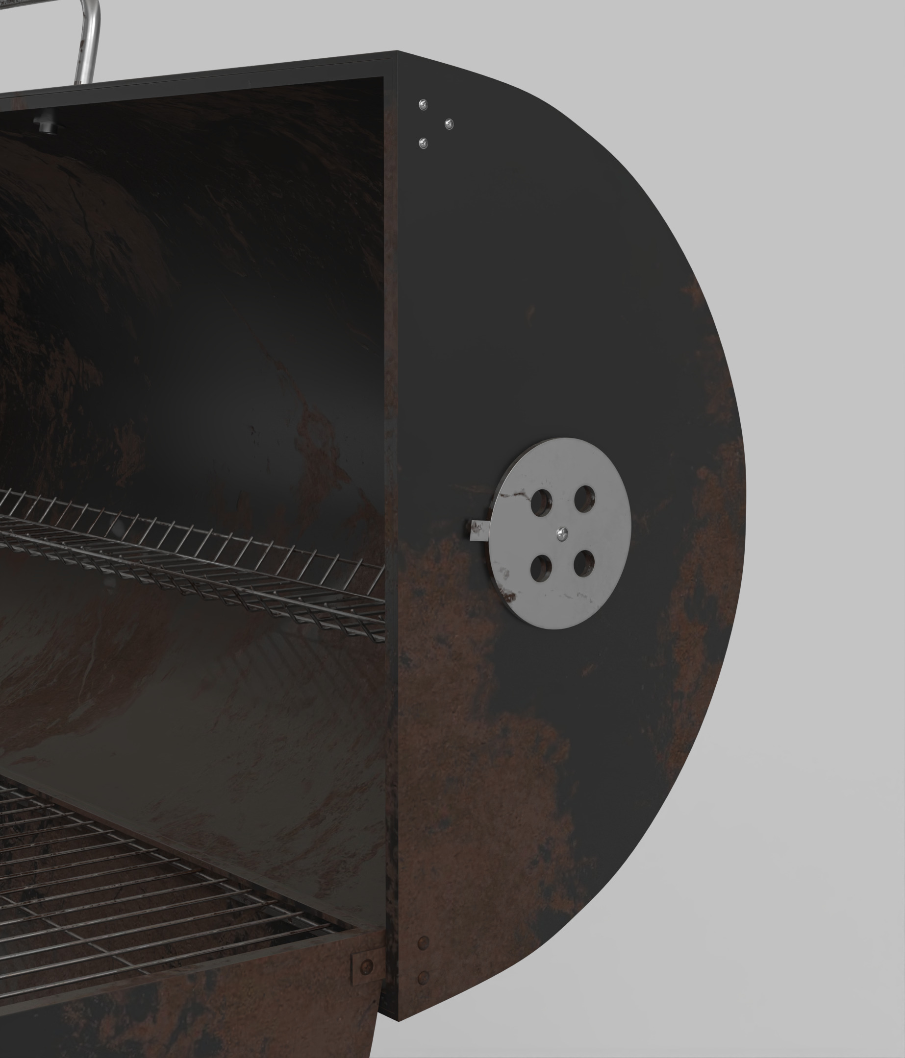 BBQ Grill 3D model_10