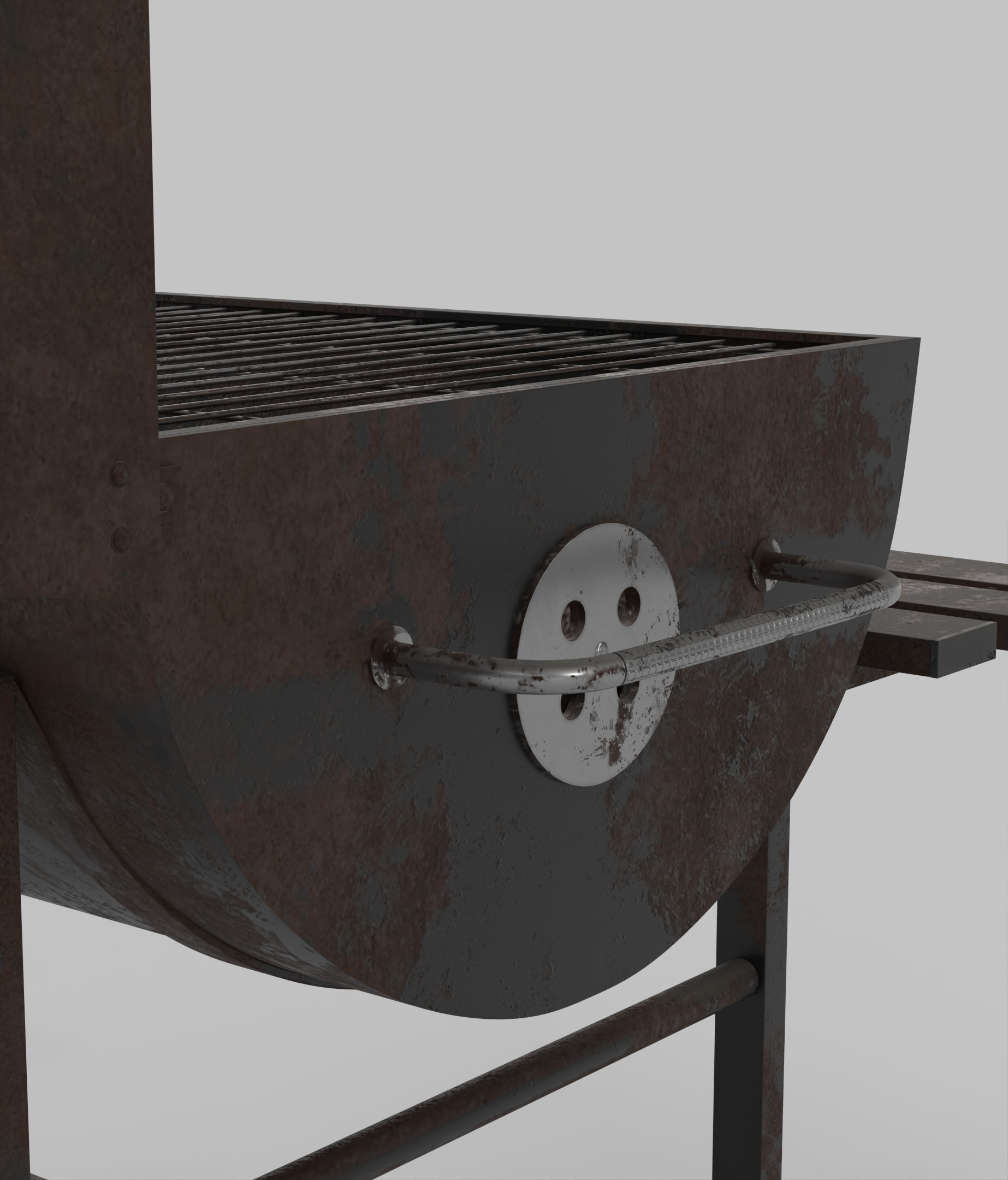 BBQ Grill 3D model_9