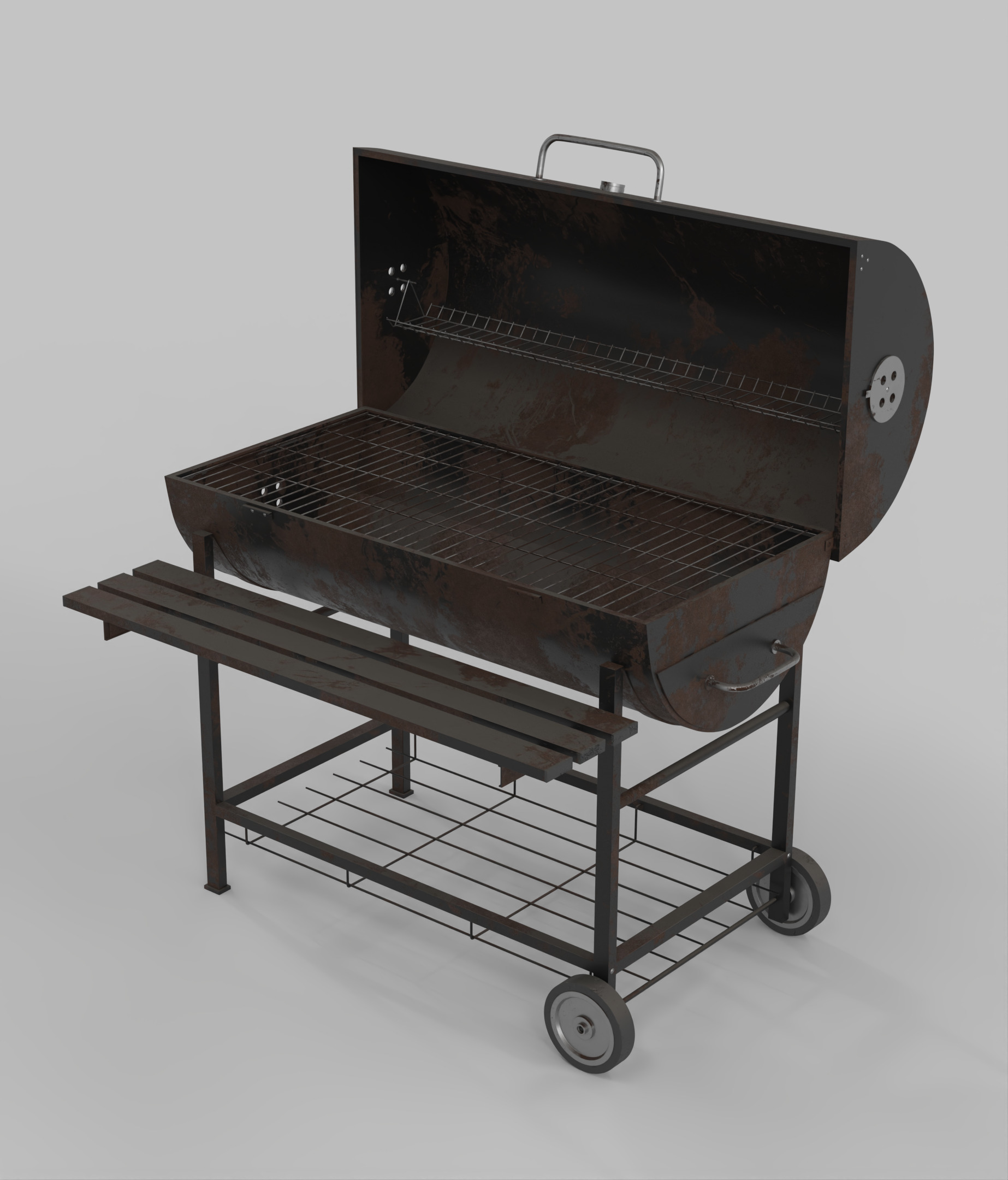 BBQ Grill 3D model_6