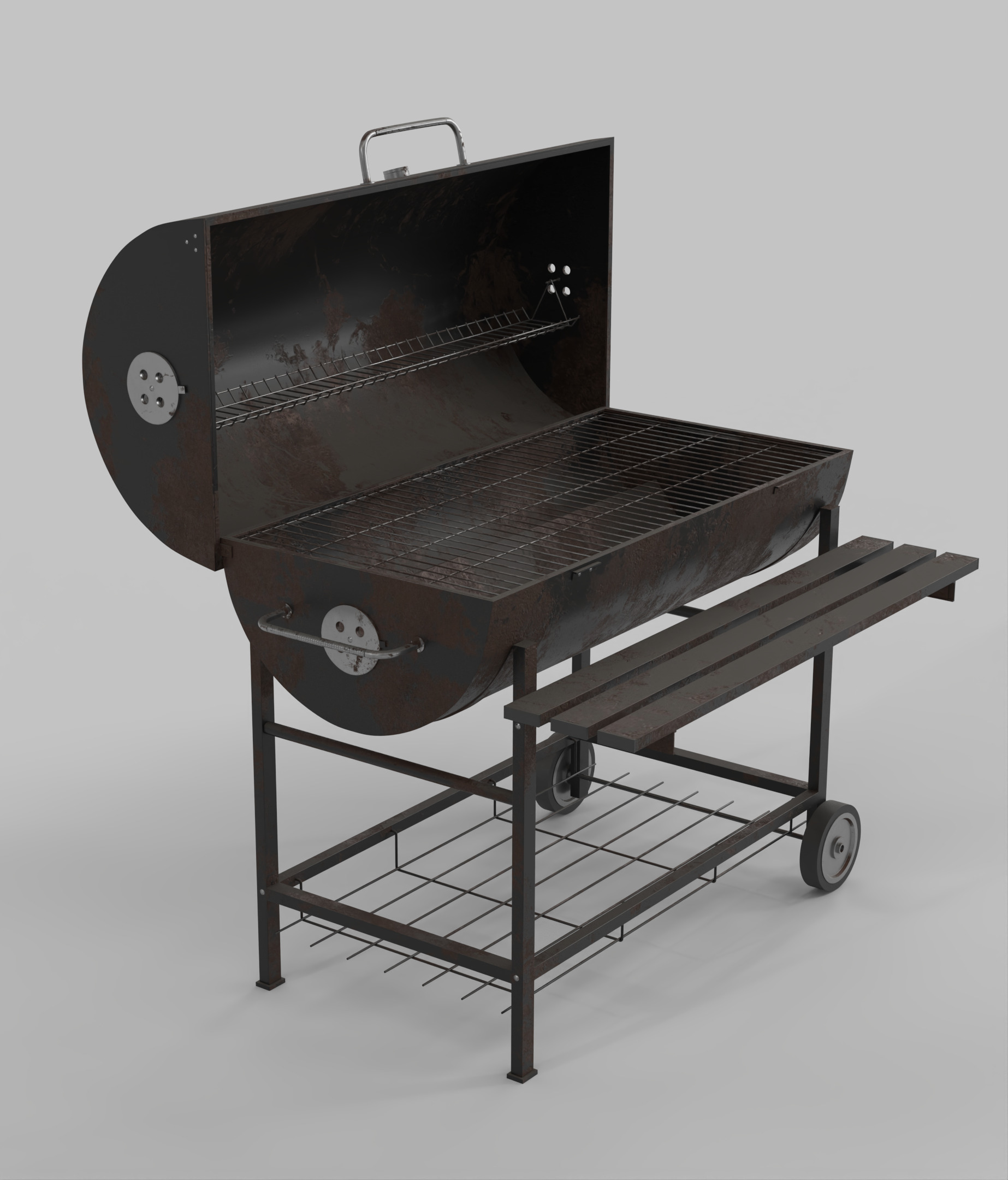 BBQ Grill 3D model_7