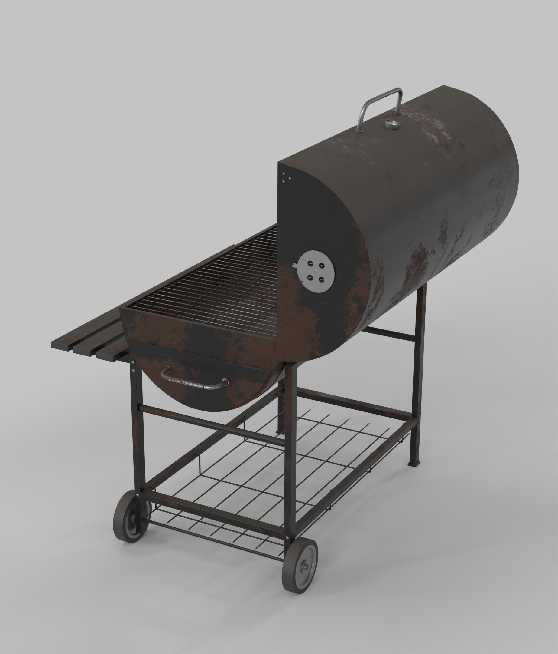BBQ Grill 3D model_8