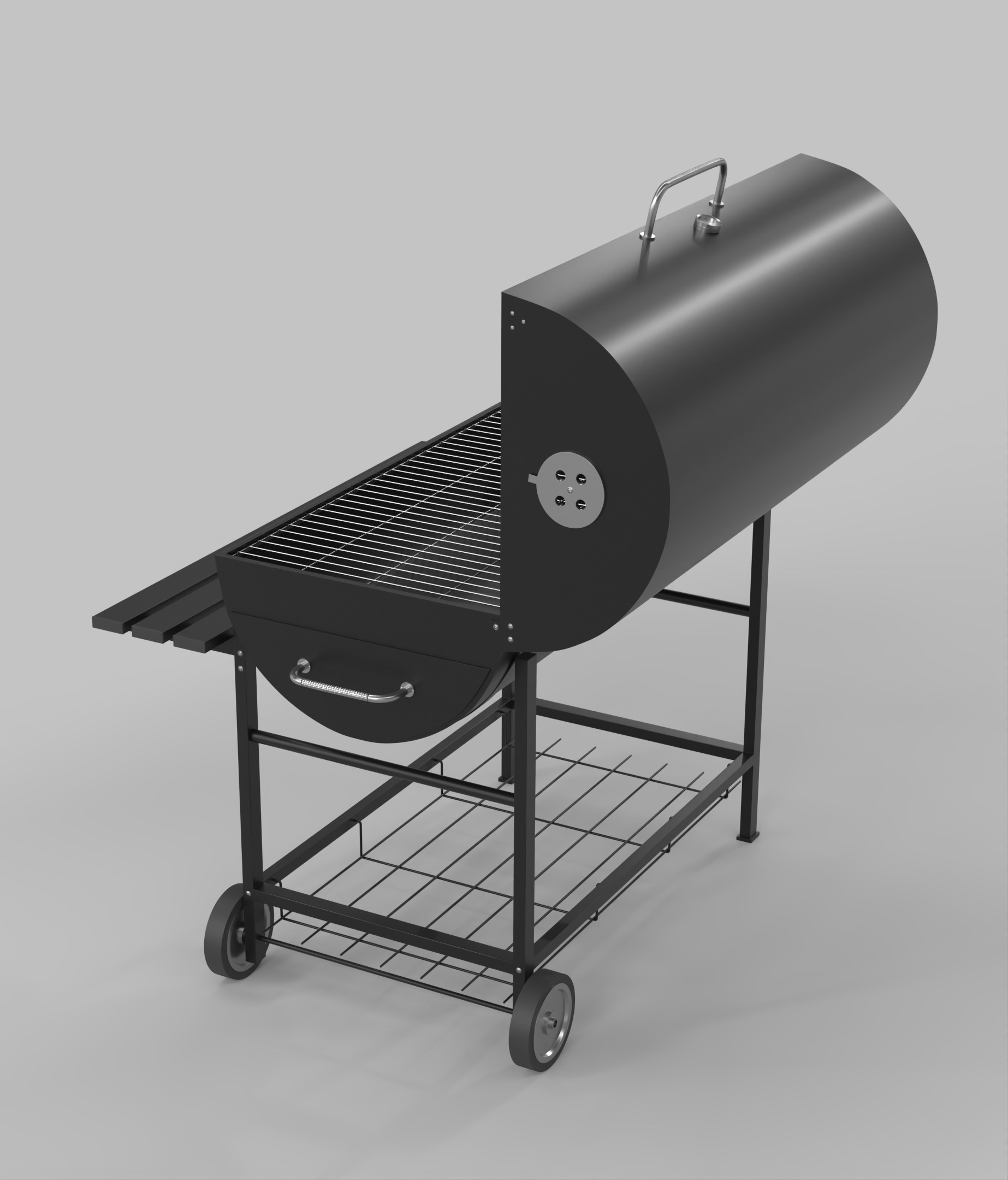 BBQ Grill 3D model_1