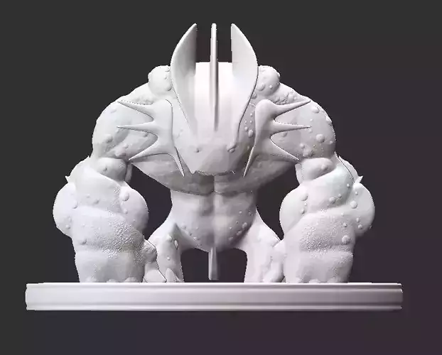 Swampert - Pokemon Concept Fan Art - FBX - OBJ - STL 3D print model