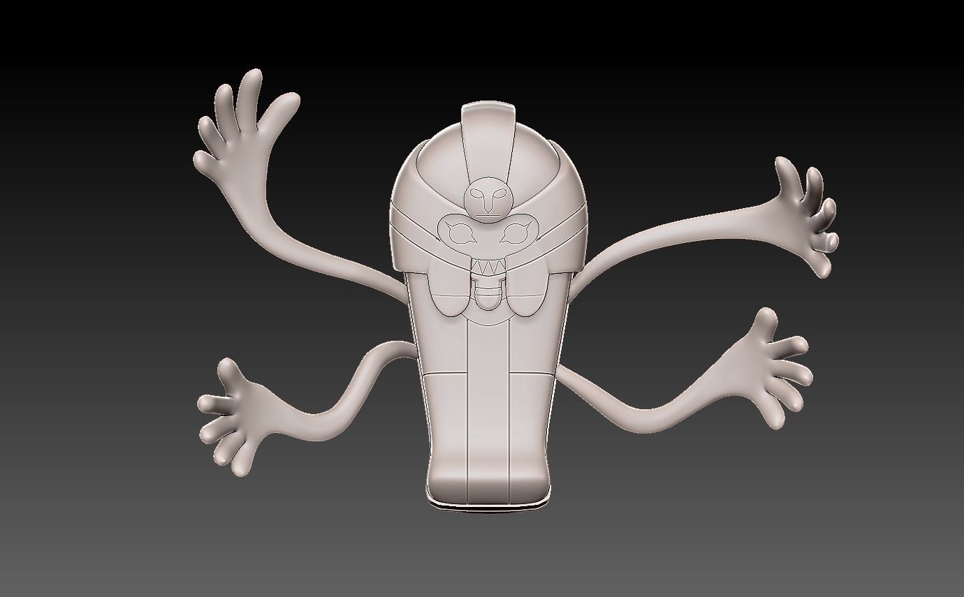 Pokemon Cofagrigus 3D print model_2