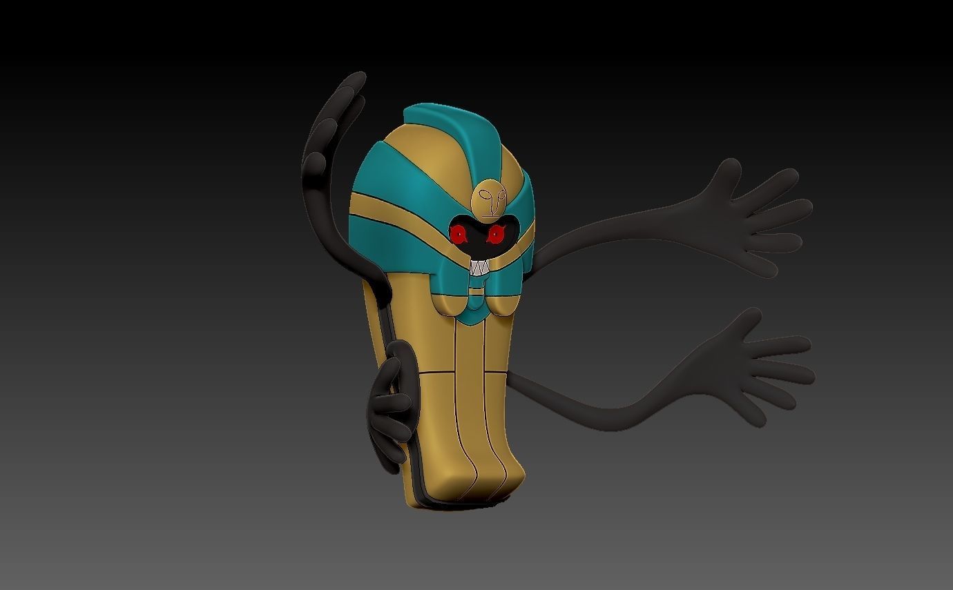 Pokemon Cofagrigus 3D print model_9