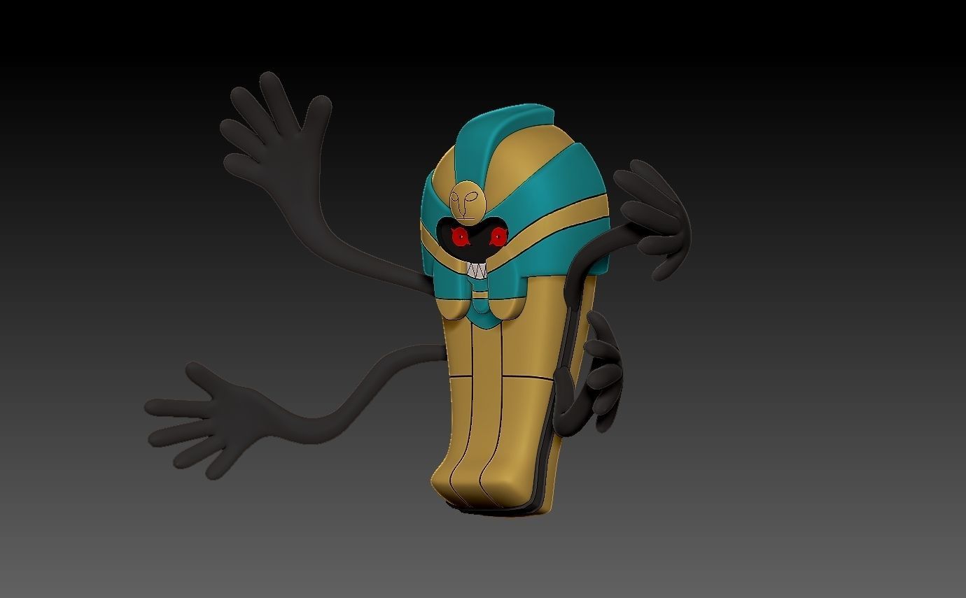 Pokemon Cofagrigus 3D print model_3