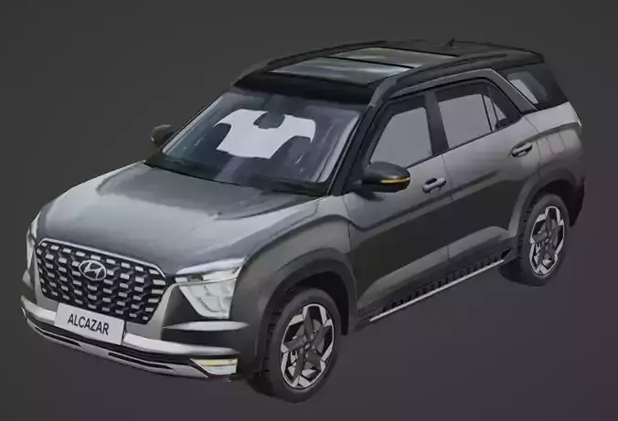 Lowpoly Hyundai Alcazar