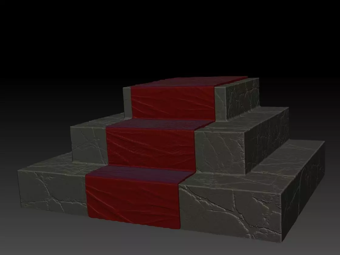 Kingly Platform for display 3D print model_0