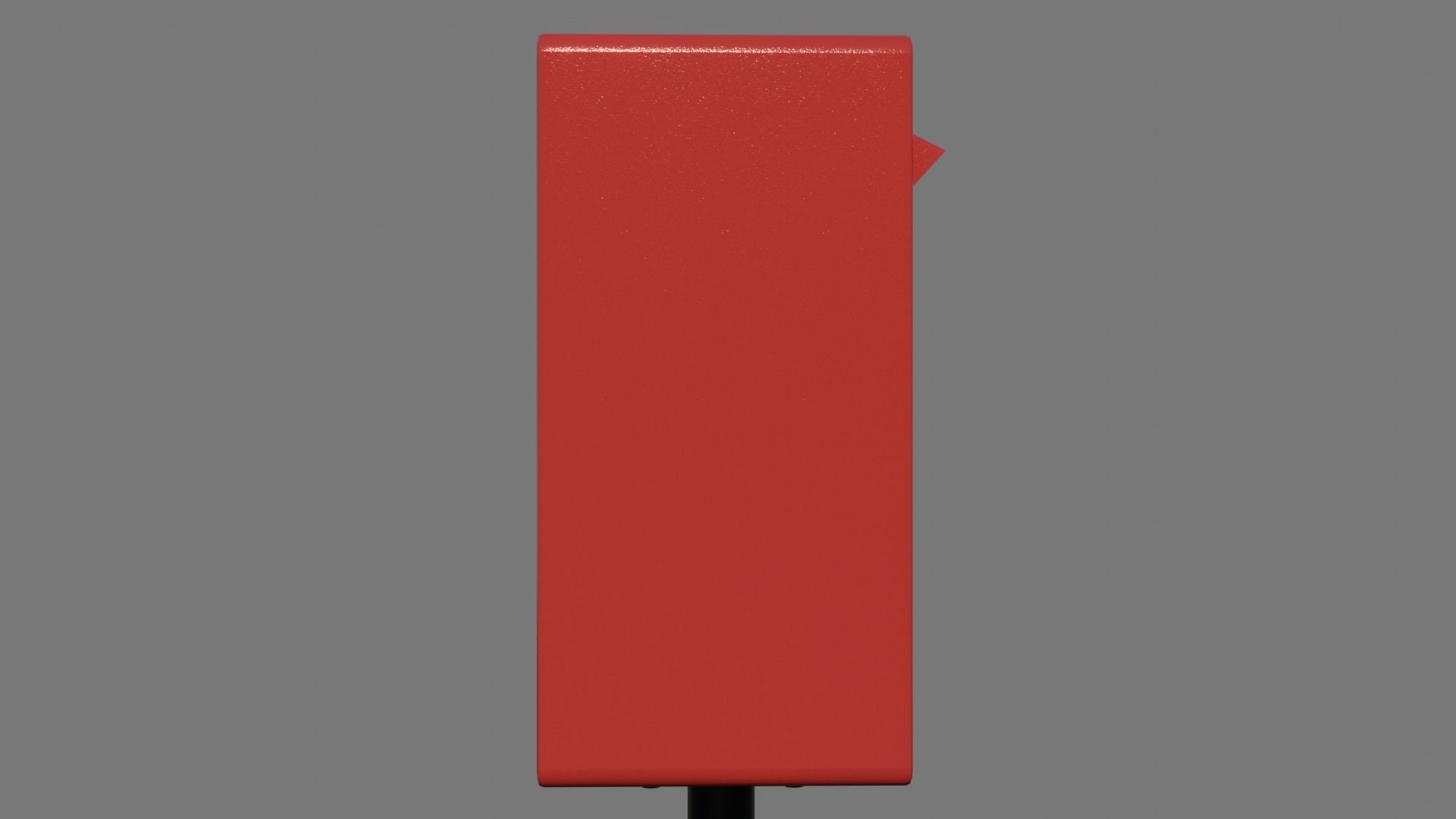 Royal Mailbox Low-poly 3D model_18
