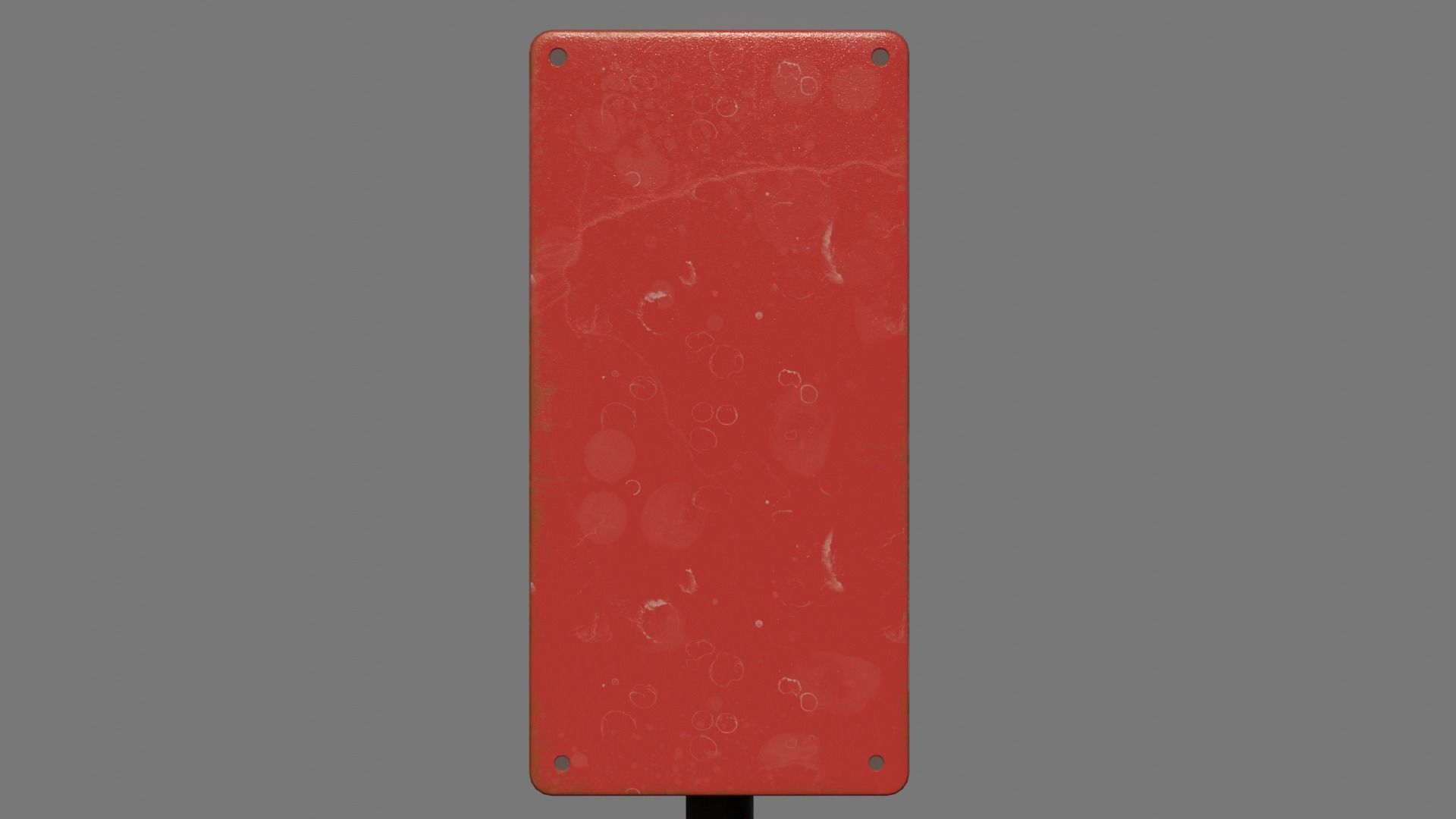 Royal Mailbox Low-poly 3D model_15