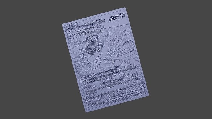 CORVIKNGHT POKEMON 3D print model