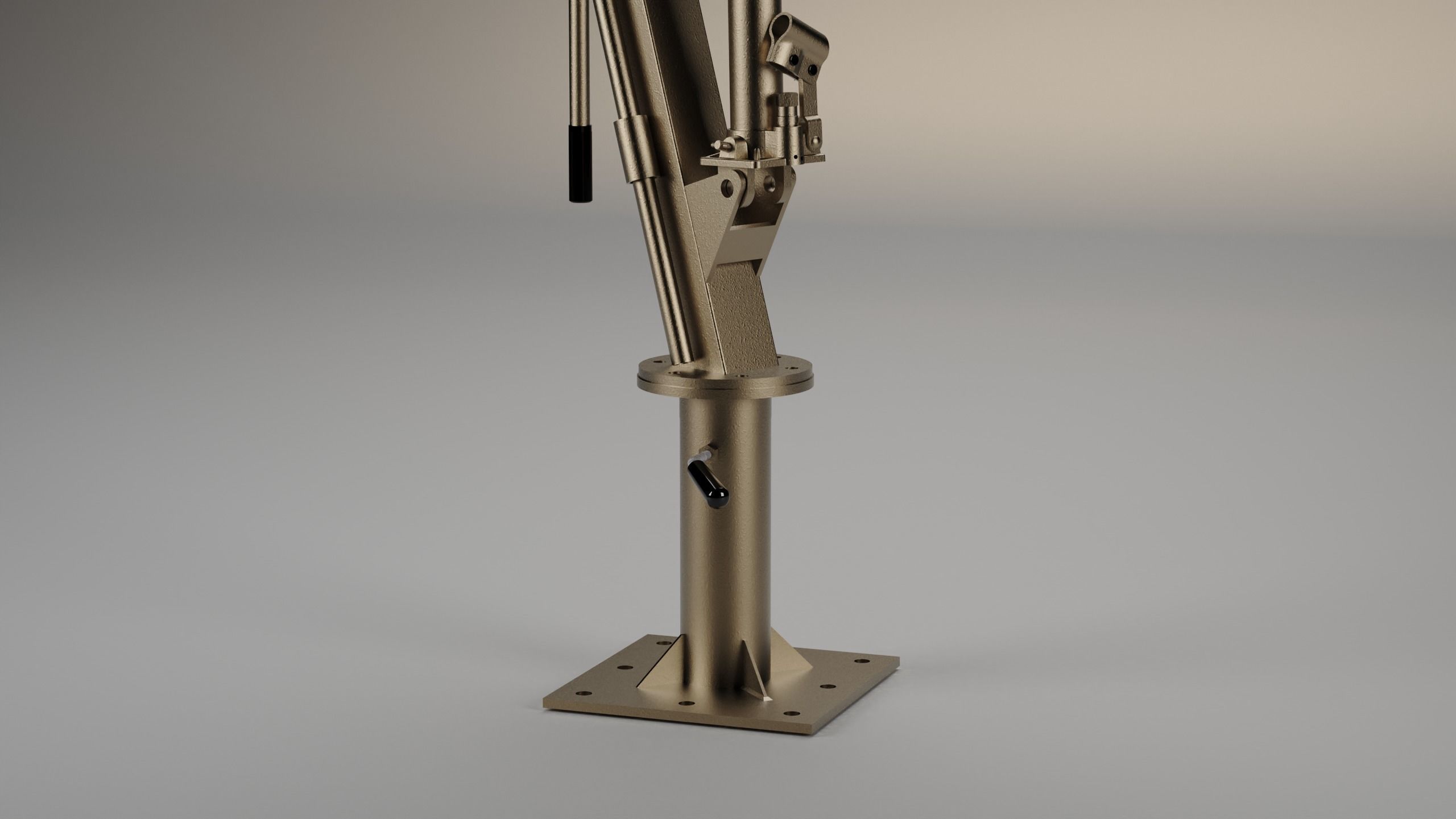 Hydraulic Crane - truck - 3D MODEL 3D model_6