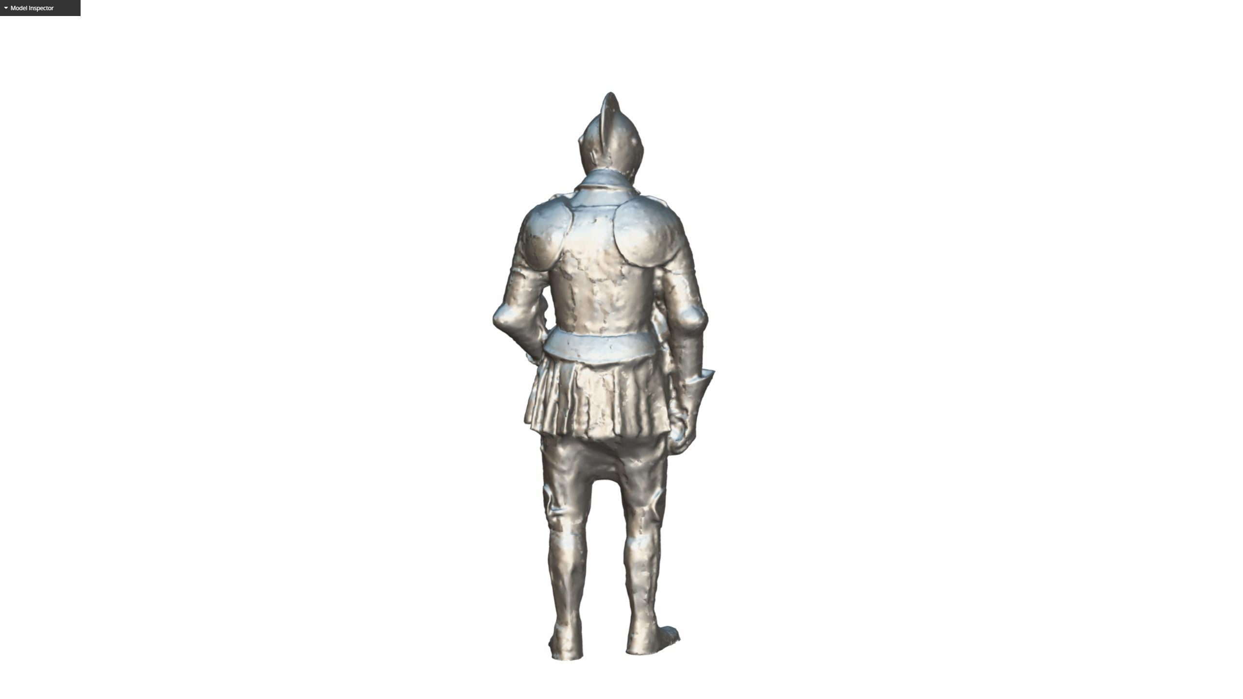 Decorative Knight Armor Suit Scan Free 3D model_22