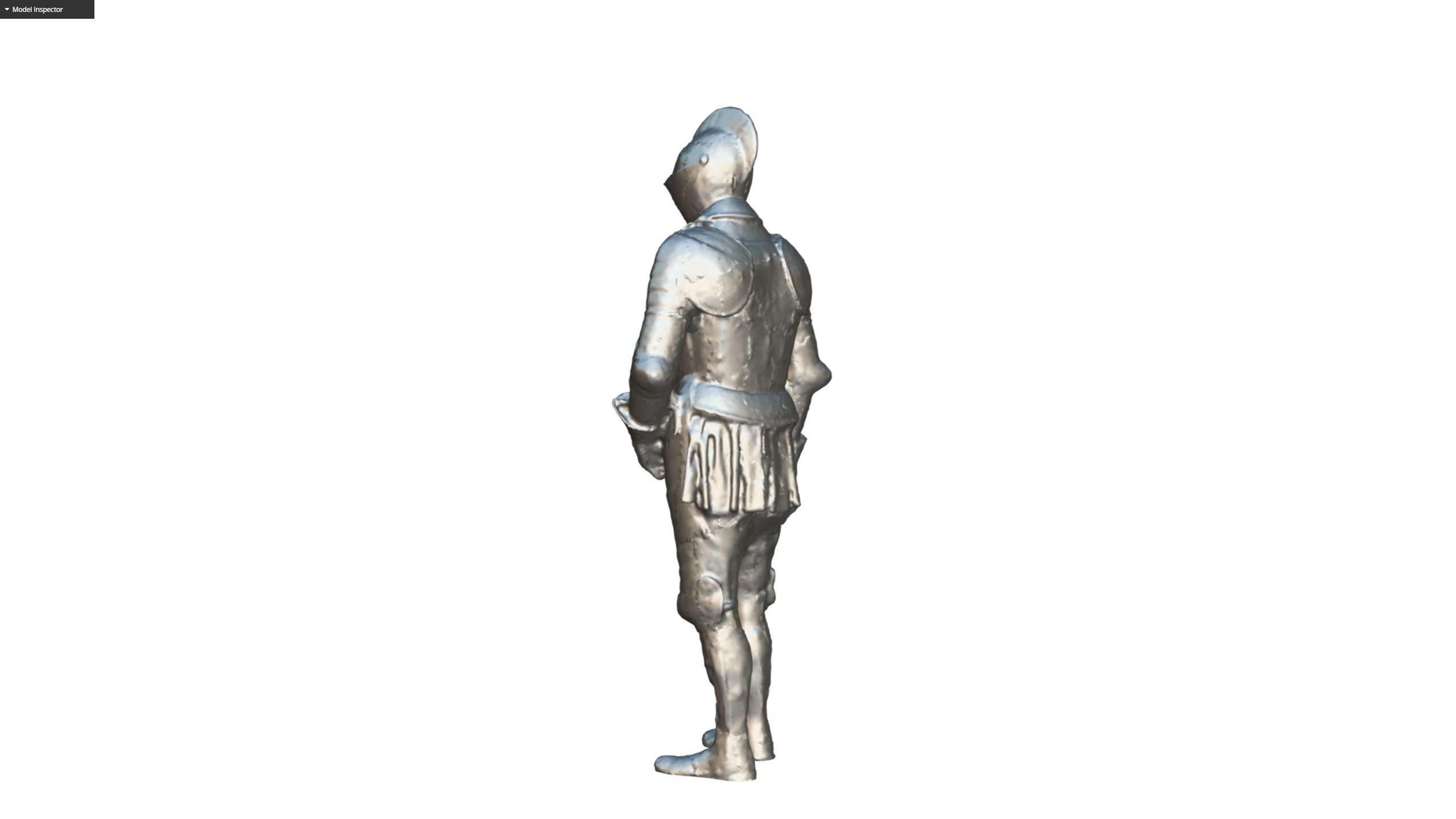Decorative Knight Armor Suit Scan Free 3D model_21