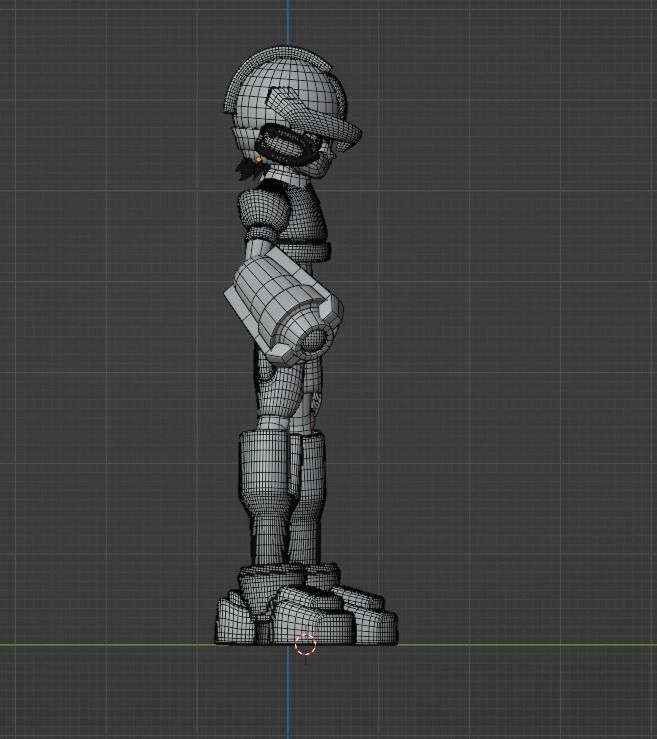 X Model - Megaman ZX 3D model_13