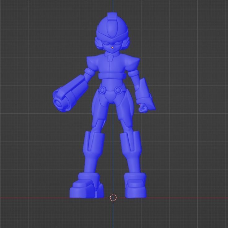 X Model - Megaman ZX 3D model_15