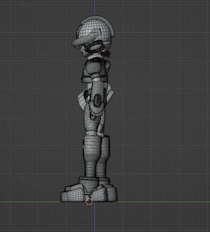 X Model - Megaman ZX 3D model_11